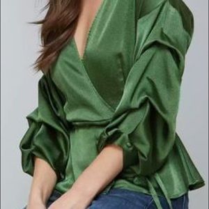 Gorgeous Bebe Satin Blouse